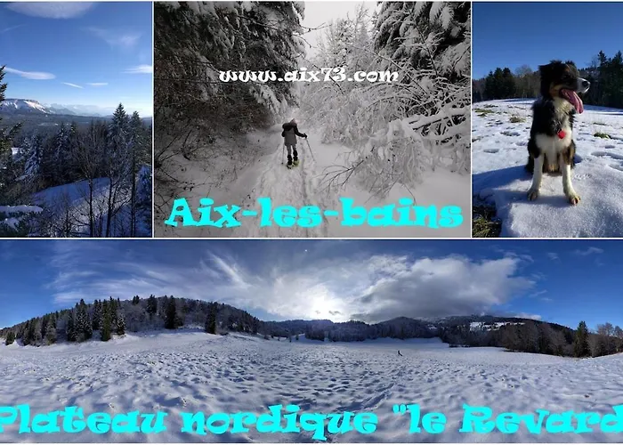 公寓 Calme Et Lumineux, Centre-ville, Pour 4 - H2 艾克斯莱班